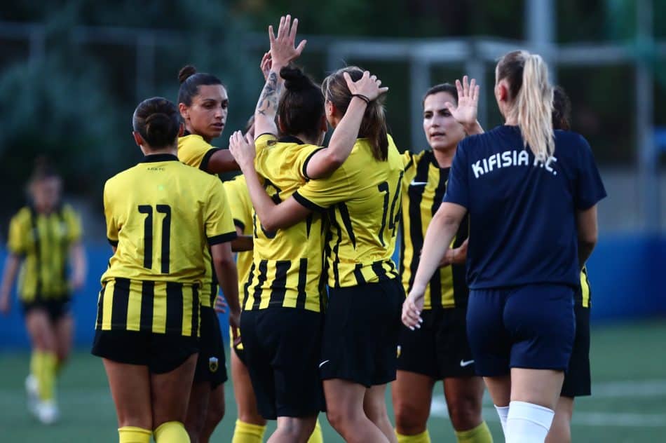 Άνετη νίκη της ΑΕΚ και στο δεύτερο φιλικό προετοιμασίας, 4-0 την Κηφισιά