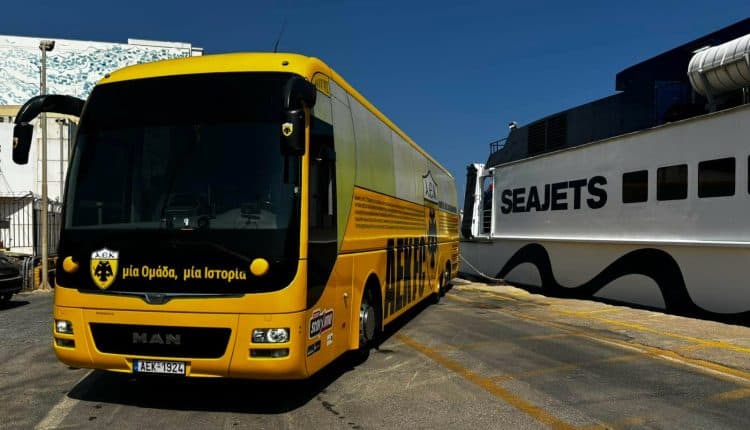 ΑΕΚ: Πρώτη φορά κατεβάζει το πούλμαν της στην Κρήτη ενόψει ΟΦΗ
