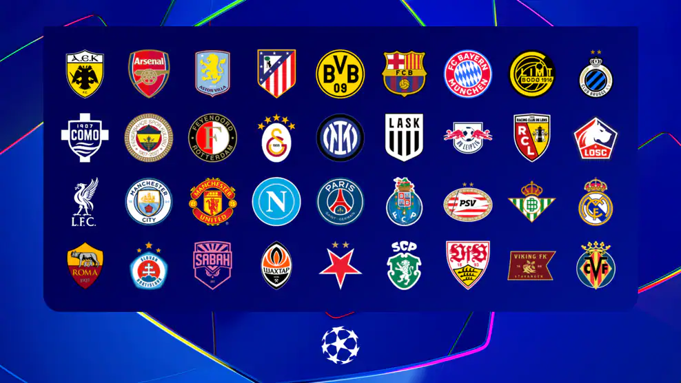Οι αντίπαλοι της ΑΕΚ στην League Phase του Champions League
