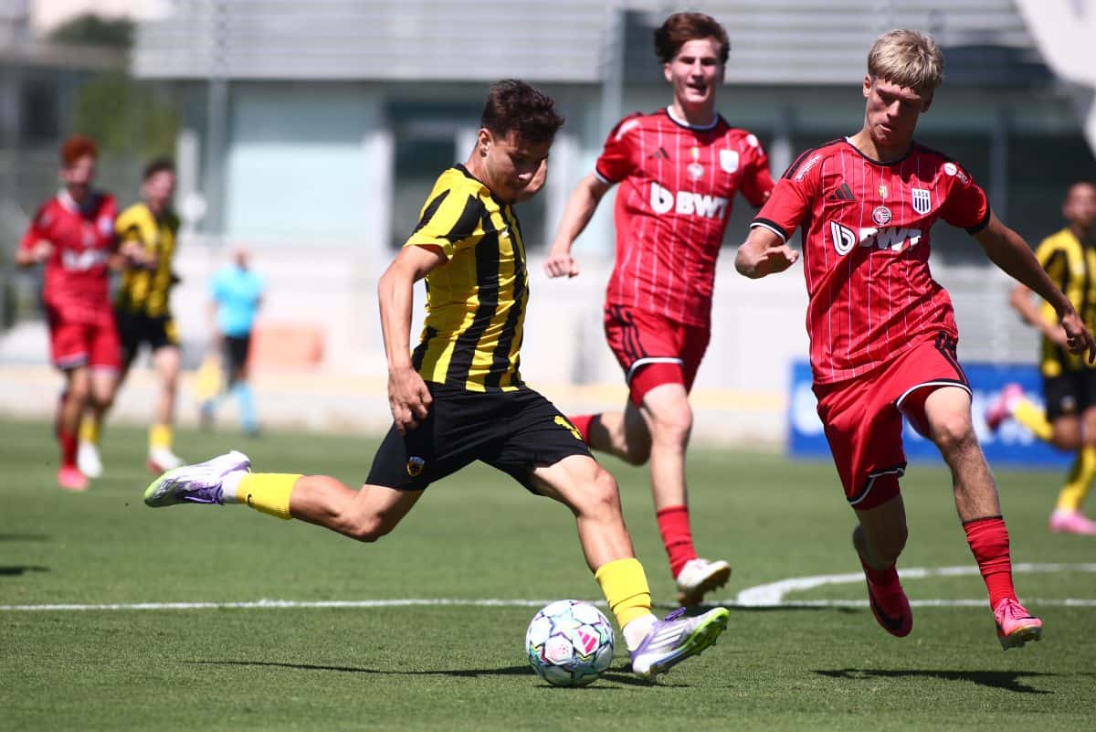 Youth Champions League: Ήταν καλύτερη η ΑΕΚ Κ19, έχασε τα… άχαστα και «λευκή» ισοπαλία με την ΛΑΣΚ!
