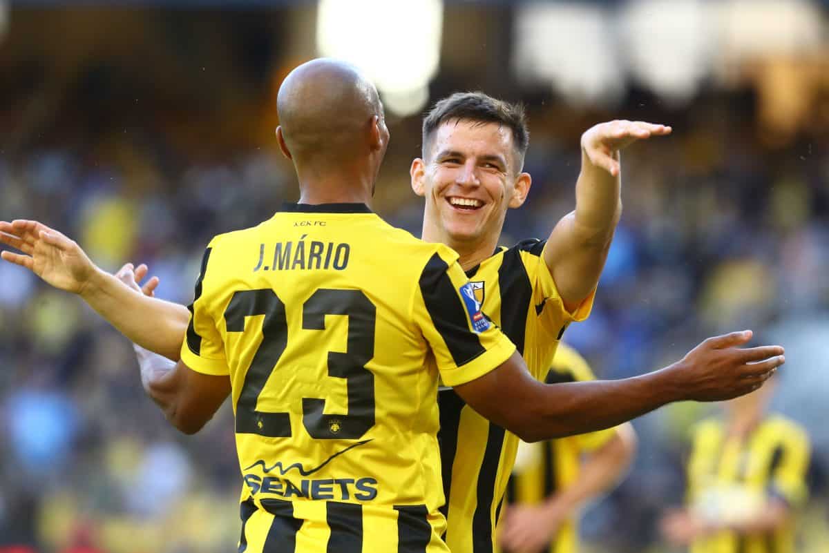 AEK-Πανσερραϊκός: Ο Ζοάο Μάριο συνεργάστηκε με Ζούμπκοφ, ο Βιτάλις το 5-0! (VIDEO)