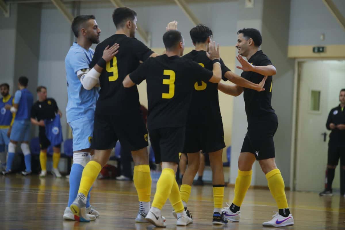 ΑΕΚ: Για το «διπλό» με ΠΑΟΚ στη Θεσσαλονίκη η ανδρική ομάδα Futsal