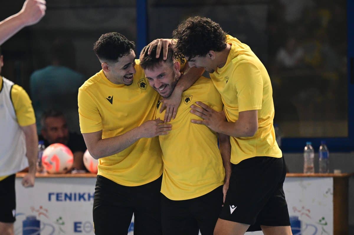 Διέλυσε τον ΠΑΟΚ me 4-1 και έκανε το 2Χ2 η ΑΕΚ στο Futsal!
