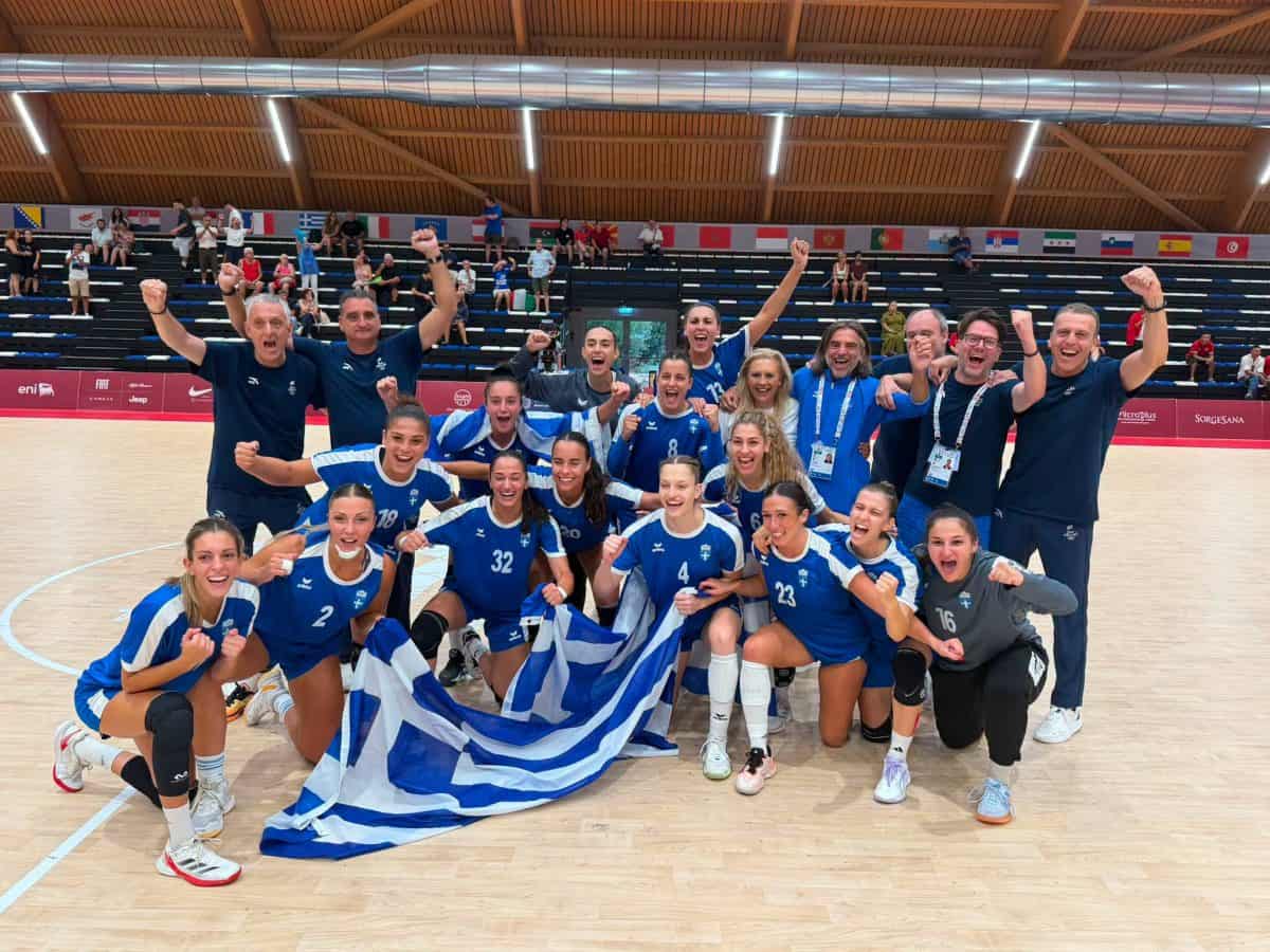 Τα συγχαρητήρια της ΑΕΚ στην Εθνική Γυναικών χάντμπολ για το χάλκινο στους Μεσογειακούς