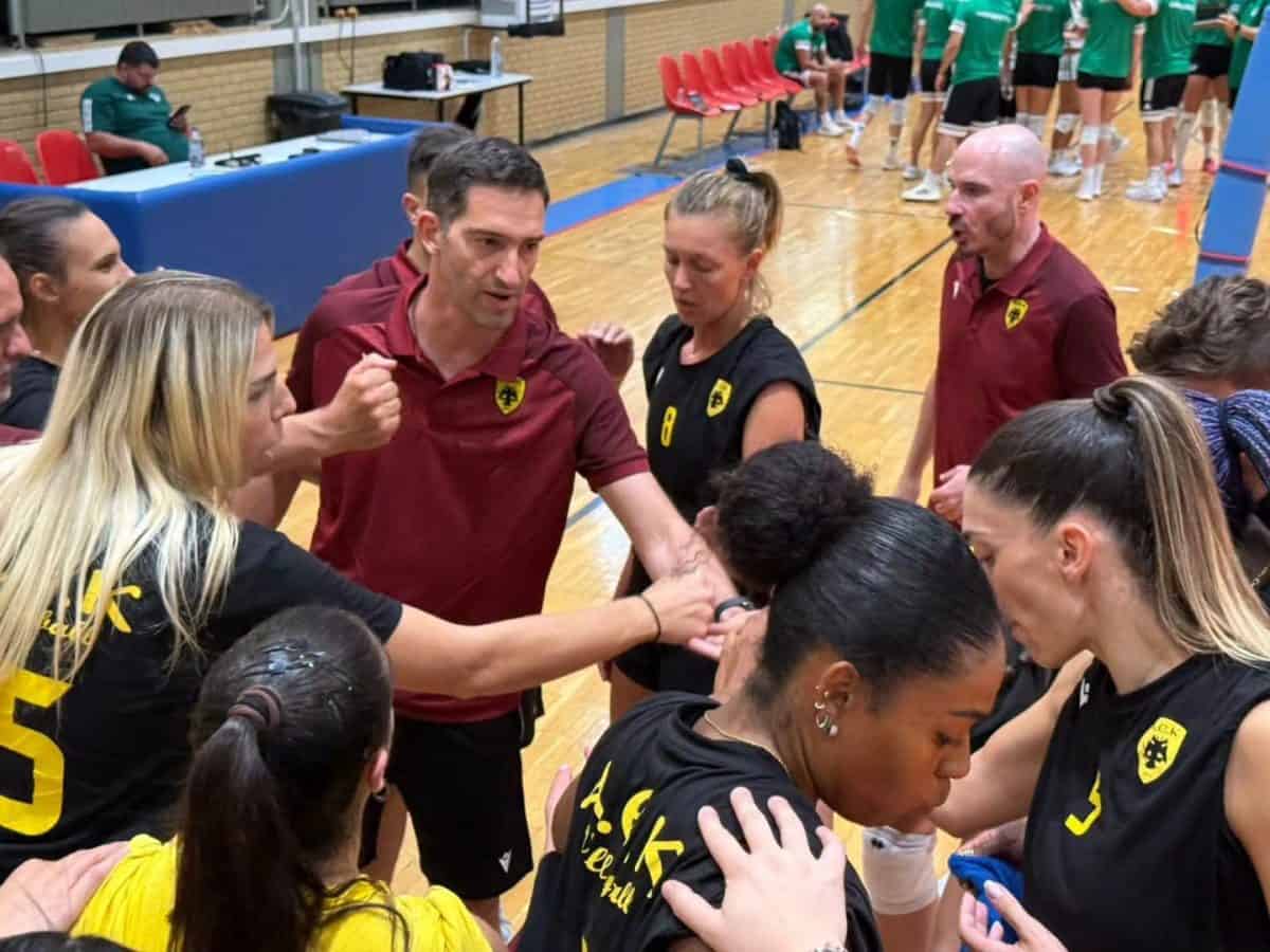 ΑΕΚ: Φιλική ισοπαλία (2-2) με ΠΑΟ και εξαιρετικά δείγματα γραφής για την γυναικεία ομάδα βόλεϊ