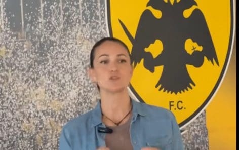 ΑΕΚ: Η αθλητική ψυχολόγος Βασιλική Δεληνικόλα στη γυναικεία ομάδα ποδοσφαίρου