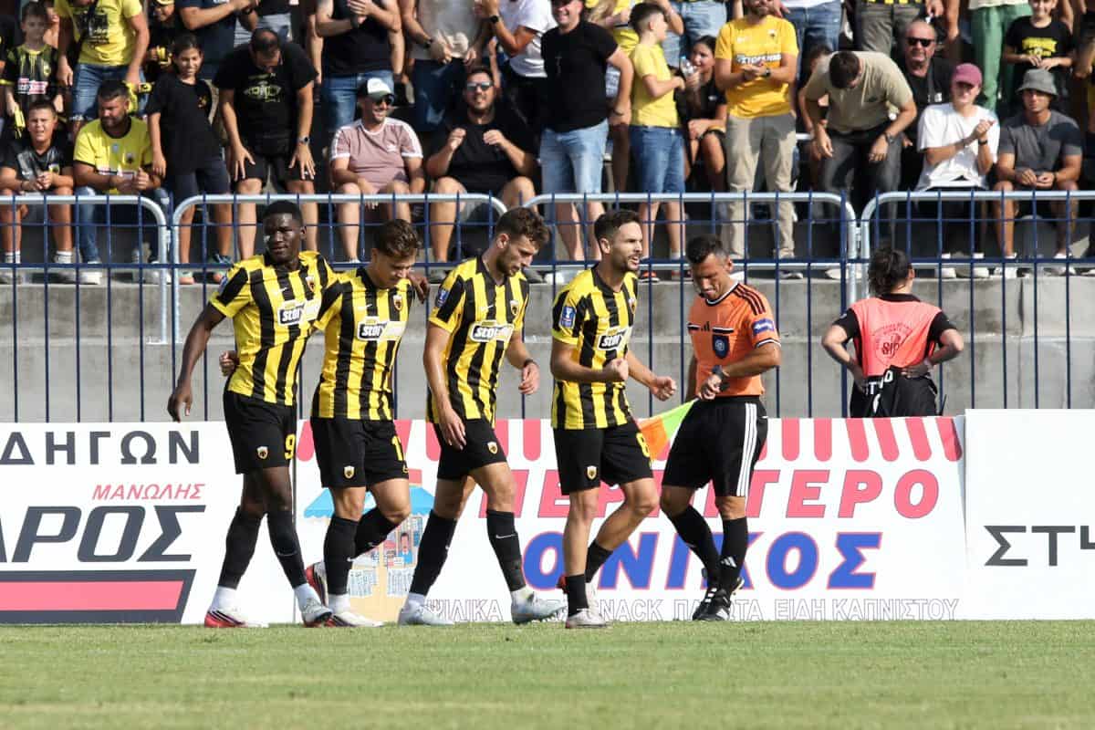 Νέστος Χρυσούπολης – ΑΕΚ: Το 0-2 με κεφαλιά του Γκεοργκίεφ! (VIDEO)