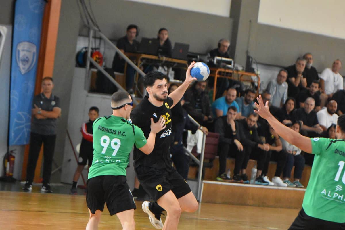 Τα highlights του Διομήδης Άργους – ΑΕΚ: 20-23 (VIDEO)