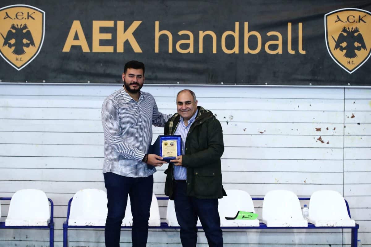 Η ΑΕΚ τίμησε τον Πρέσβη της Κυπριακής Δημοκρατίας στην Ελλάδα, Σταύρο Αυγουστίδη