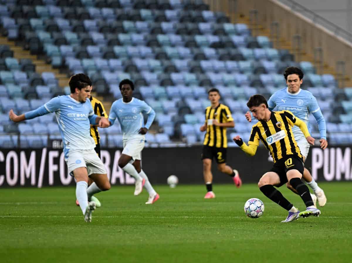 Youth League: Μάντσεστερ Σίτι – ΑΕΚ Κ19 (LIVE Streaming)