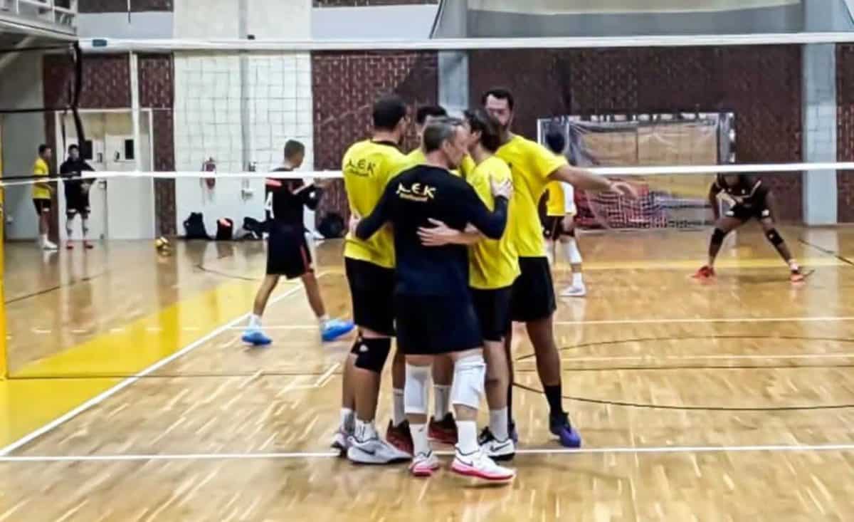 ΑΕΚ: Πρεμιέρα κόντρα (17:30) στον Ερμή για την ανδρική ομάδα βόλεϊ
