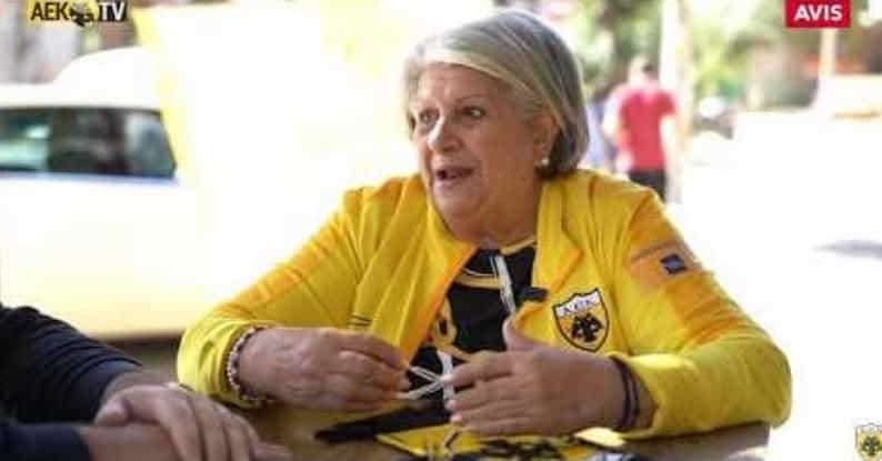 Συγκλονιστικό: Η γιαγιά με το καπνογόνα, που αποκάλυψε ο Νίκολιτς, σε μια τρομερή ΑΕΚτζηδική εξομολόγηση! (VIDEO)