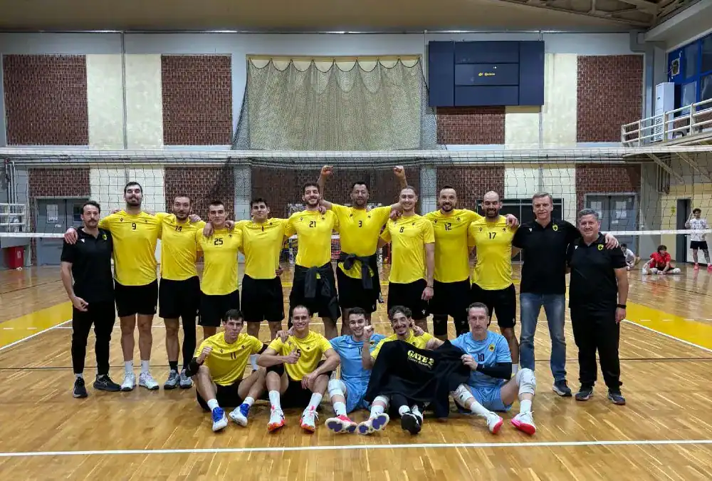 Η ΑΕΚ νίκησε 3-0 σετ και τον Γ.Σ Πετρούπολης κάνοντας το 2Χ2 στο πρωτάθλημα