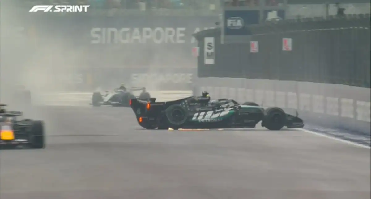 Formula 1: Χτύπησε ο Ράσελ, εγκατέλειψε το sprint (VIDEO)